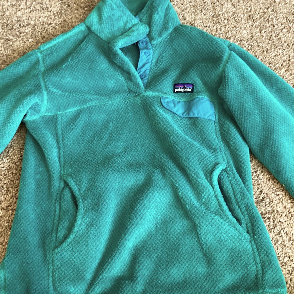 Patagonia quarter zip with buttons